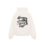 LONG DAY WHITE BOXY HOODIE