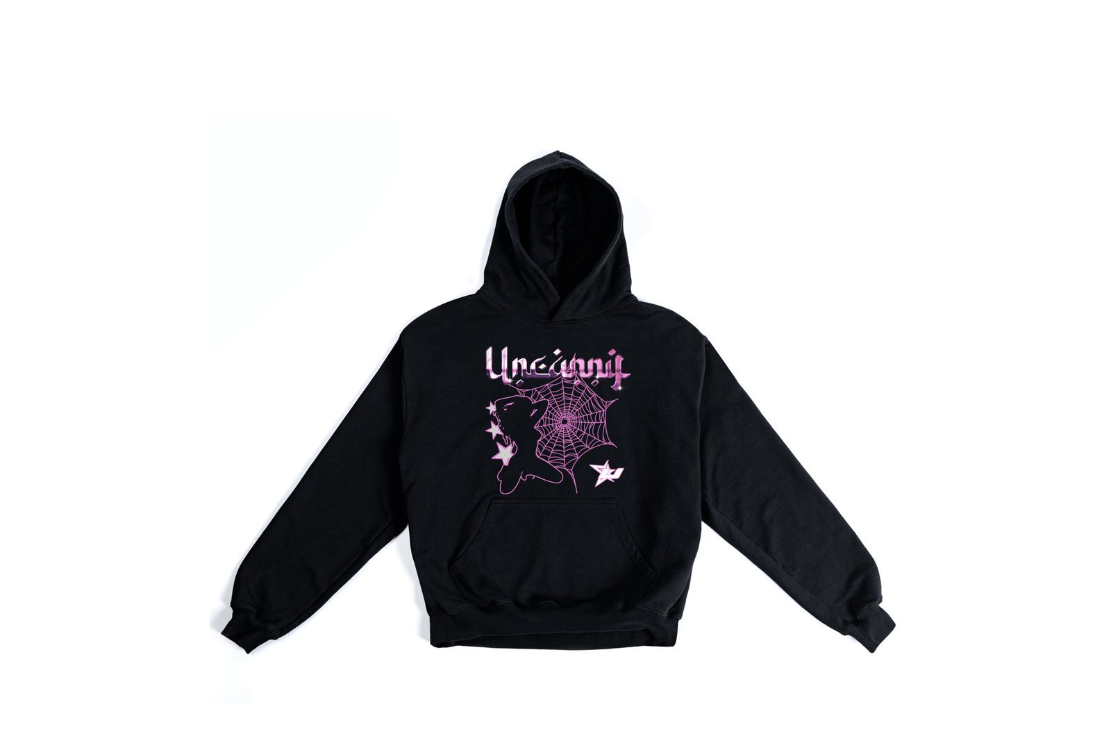 NOT-FAV-STAR-BLACK-BOXY-HODOIE-UNCANNY-scaled-1.jpg NOT FAV STAR BLACK BOXY HOODIE - obrazek 1