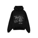 OWN HANDS  BLACK BOXY HOODIE