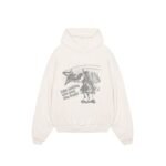 OWN HANDS WHITE BOXY HOODIE