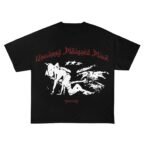UNCANNY PLEASURE PLACE BLACK TEE